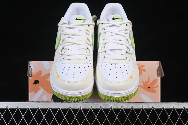 All Categories Nk Air Force 1 Air Force Series Nk Air Force 1 Low Air Force Low Nike Air Force 1'07 Low Coconut Green Milk Cover Air Force One Low Casual Sneakers YY2024-315